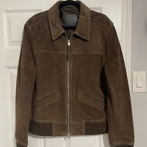 Allsaints Halcrow Suede jacket - size XXL/ slim fit - NEW without tag